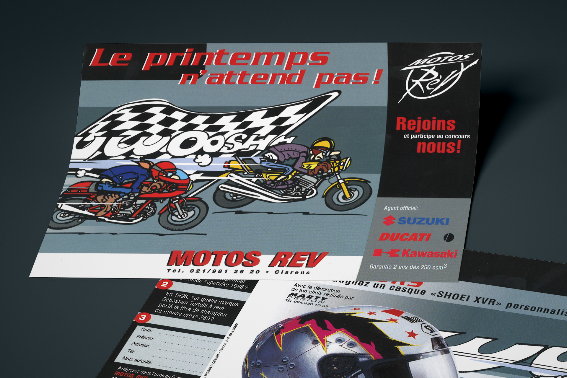 Le printemps n&rsquo;attends pas – Motos REV